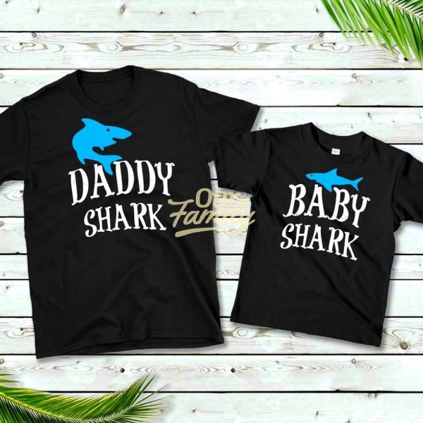 Daddy Shark Baby Shark Shirts Family Shirts