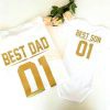 Best Dad & Best Son Family Shirts