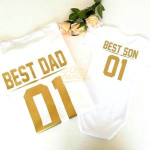 Best Dad & Best Son Family Shirts