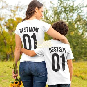 Best Mom & Best Son Shirts Family Shirts