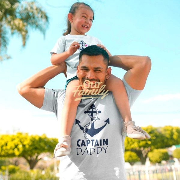 Captain Daddy & First Mate Shirts Family Shirts