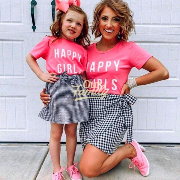 Happy Girls Shirts Family Shirts