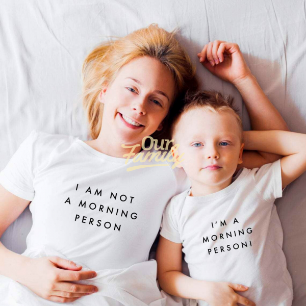 Morning Person Shirts Family Shirts