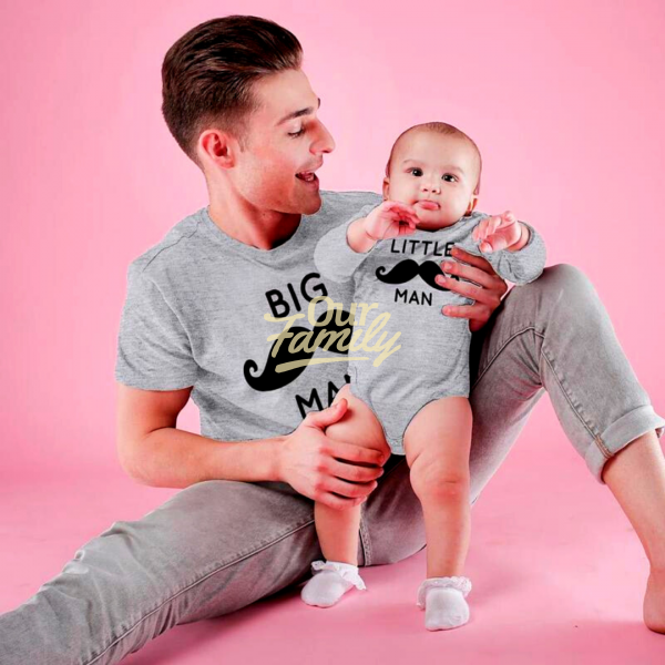 Little & Big Man Shirts Family Shirts