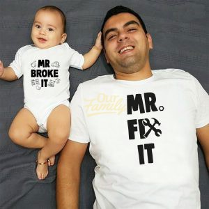 Mr Broke it & Fix it Family Shirts