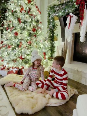 Christmas Reindeer and Snowflake Pajamas Family Shirts photo review