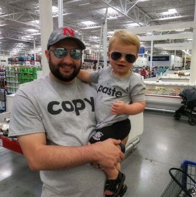 Copy & Paste Family Shirts photo review