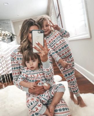 Bear Winter Pajamas Family Shirts photo review