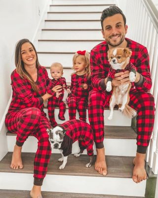 Christmas Family Matching Pajamas Family Shirts photo review