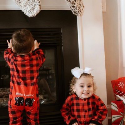 Christmas Family Matching Pajamas Family Shirts photo review