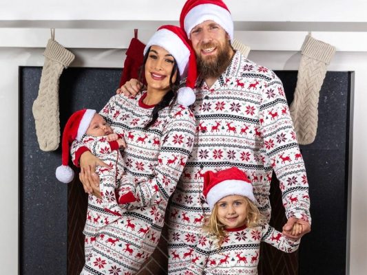 Christmas Garland Pajamas Family Shirts photo review