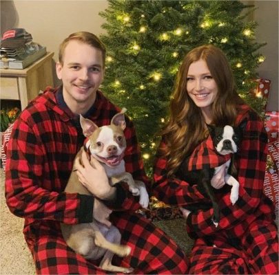 Christmas Garland Pajamas Family Shirts photo review