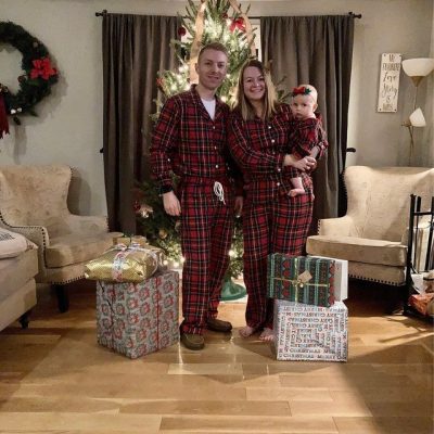 Christmas Moose Family Pajamas Family Shirts photo review