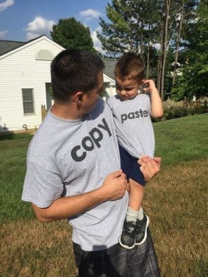 Copy & Paste Family Shirts photo review
