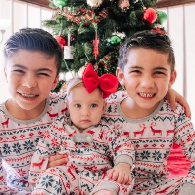 Christmas Snowflake Pajamas Family Shirts photo review