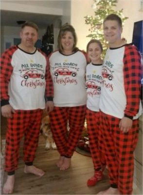 Christmas Tree Green Pajamas Family Shirts photo review