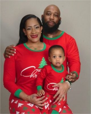 Deer Winter Family Pajamas Family Shirts photo review