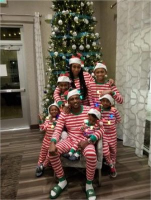 Deer Winter Family Pajamas Family Shirts photo review