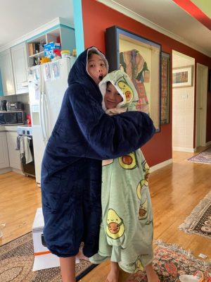 Fruit Orange Cloud Hooded Blankets™ Family Shirts photo review