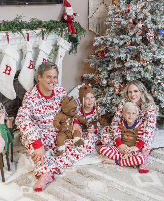 Bear Cheeks Pajamas Family Shirts photo review