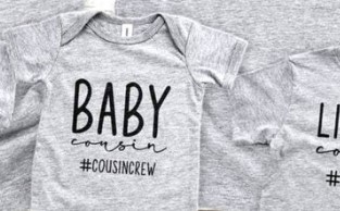 Big Little Middle Cousins Grey Shirts FREE SHIPPING photo review